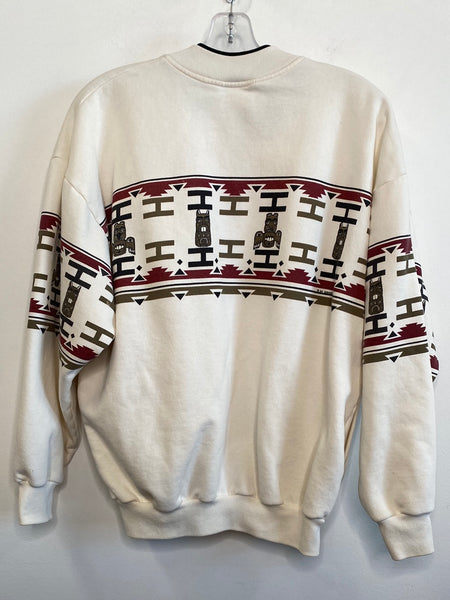 Art Unlimited Sportswear Ketchikan, Alaska Cardigan Sweater (L)