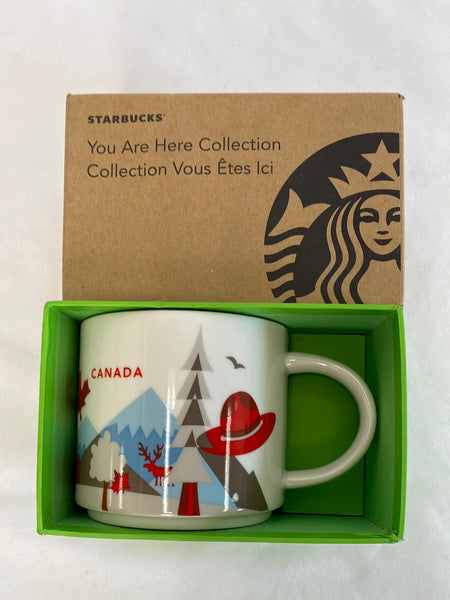 NEW Starbucks You Are Here Canada Mug