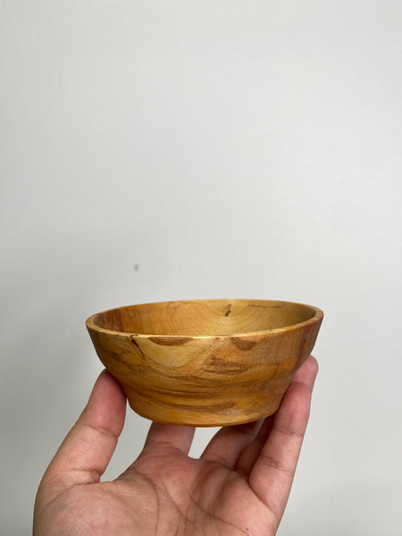 Set Of 2 Wooden Bowls | Signed By Delmer Epp
