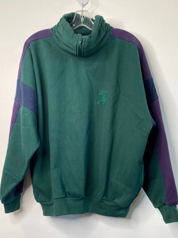 Vintage Max Divots Half-Zip Sweater (XL)