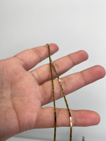 Gold Colour Chain Necklace