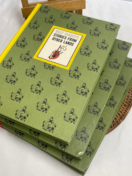Vintage Golden Press New York Wonderful World of Walt Disney Children's Books- set of 4
