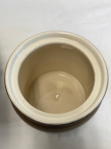 Set Of Two Ceramic Jars